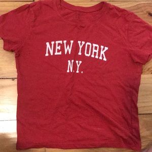 Brandy melville NY tee